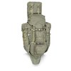 Lo Zaino Eberlestock G4 Operator offre 4.100 pollici cubi di spazio, un scabbard per fucili pieghevole e un telaio Intex II per stabilità e sicurezza.