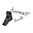 Kit barra PRO grilletto a faccia piatta per Glock G1-4 BLK/BLK