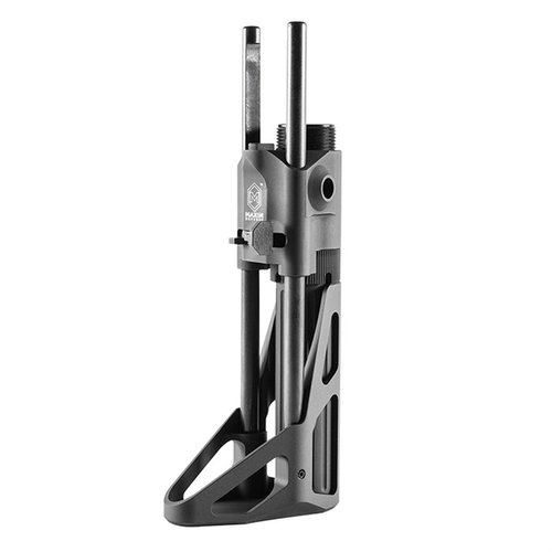 Il CCS Combat Carbine Stock di Maxim Defense offre un attacco solido, dispiegamento rapido, 2 attacchi per slinga e 3 posizioni di regolazione, ideale per carabine.