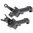 Set mirini offset per fucile AR-15 Combat, nero
