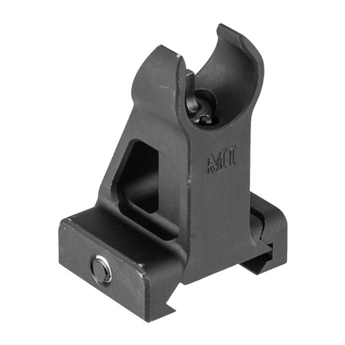 Sito anteriore fisso AR-15 in stile HK, compatibile con AR15/M4/M16, in alluminio T6 6061, regolazioni 1.5 MOA, leggero e robusto.