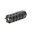 HYPERTAP 556 freno di bocca calibro .22 1/2-28 acciaio inox nero