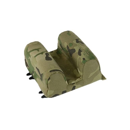 Il PACK-MOUNTABLE SHOOTING REST di Eberlestock è un supporto ultraleggero, montabile su zaino, ideale per posizioni di tiro rapide e facilmente regolabili.