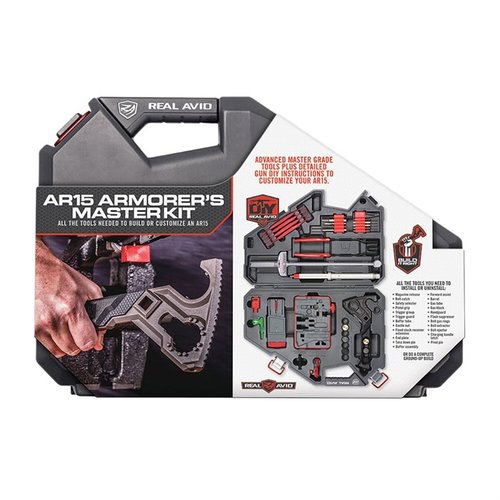 Il kit AR-15 Armorer's Master offre strumenti di alta qualità, istruzioni dettagliate per 18 modifiche e una custodia professionale per ogni appassionato di armi.
