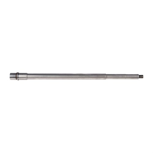 Canne AR-15 senza gas port, in acciaio inox 416R, lunghezza 18", camera .223 Wylde, con journal per gas-block da 0.750" per personalizzazioni.