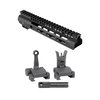 Le nuove AR-15 Slim Line Handguards offrono punti di attacco M-LOK, un rail Picatinny e mirini Flip-Up Combat per una visione chiara e precisa.
