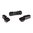 AR-15 RAPTOR-LT/TALON L/S SET ANODIZZATO NERO