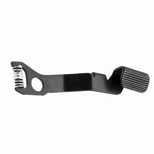 L'Enhanced Slide Stop per Glock® 48 e 43X offre una manipolazione rapida grazie alla forma a V e alle profonde serrature, anche con guanti, migliorando il caricamento.