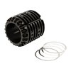 Kit dado canna e barre per handguard M5E1, filetto DPMS per AR-308, nero