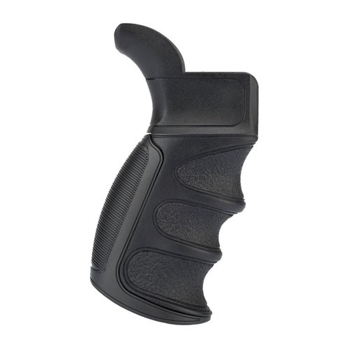Il grip AR-15 X1 riduce il rinculo, aumenta il comfort e il controllo, è resistente a temperature estreme e facile da installare, garantendo prestazioni superiori.