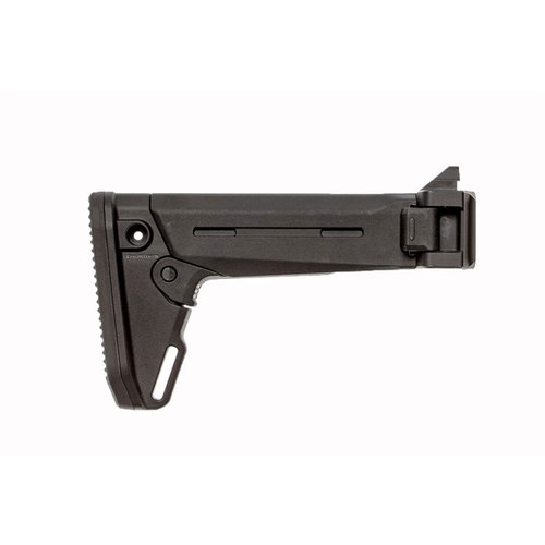 L'adattatore Reptilia LINK Folding Stock per CZ Scorpion consente di montare facilmente il calcio Magpul Zhukov, con regolazione a cinque posizioni e finitura anodizzata nera.