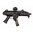 Calcio pieghevole CZ Scorpion nero