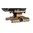 Attacco lower-third per TRIJICON MRO, montatura dot, FDE