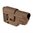 Calcio telescopico di precisione Coyote Brown - Corto