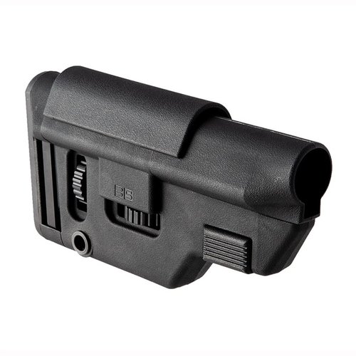 Il B5 Systems Collapsible Precision Stock offre un supporto solido per il tiro preciso, regolabile e facile da trasportare, con attacchi M-LOK e slitta Picatinny.