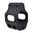 Blocco gas basso profilo stile clamp - diametro foro .750"