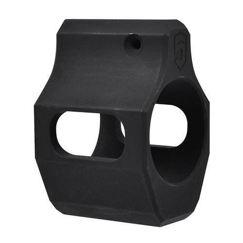 Il LOW PROFILE GAS BLOCK di PHASE 5 TACTICAL offre un design semplice e compatto, compatibile con canne da 0.750" e realizzato in acciaio 4140 per una maggiore durabilità.