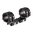 Montatura per ottica 34 mm 1.250" 0 MOA