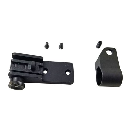 Sistema di mira M1 Carbine per Ruger 10/22 in acciaio di alta qualità, con finitura Parkerized, regolabile in deriva e elevazione, per un'autenticità senza pari.