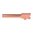 9MM LUGER 4.02" CANNA IN ACCIAIO, PASSO 1:10, NON FILETTATA, FINITURA PVD BRONZO