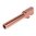9MM LUGER 4.02" CANNA IN ACCIAIO, PASSO 1:10, NON FILETTATA, FINITURA PVD BRONZO
