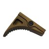GRIPSTOP alluminio Picatinny marrone Terra