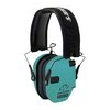 Le Walkers Razor Slim Electronic Muffs offrono protezione acustica compatta e pieghevole, con 23 dB di riduzione del suono e microfoni omnidirezionali per un audio ottimale.