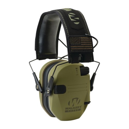 Proteggi il tuo udito con le cuffie Walkers Razor Patriot Series, che offrono 23 dB di riduzione del suono, comfort migliorato e un tocco patriottico.