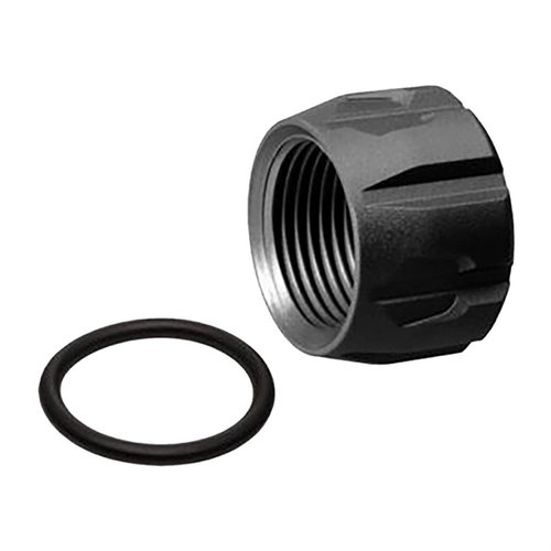Il SI Barrel Thread Protector in alluminio protegge le filettature e il crown della tua pistola, offrendo personalizzazione e stile senza compromettere l'aspetto.