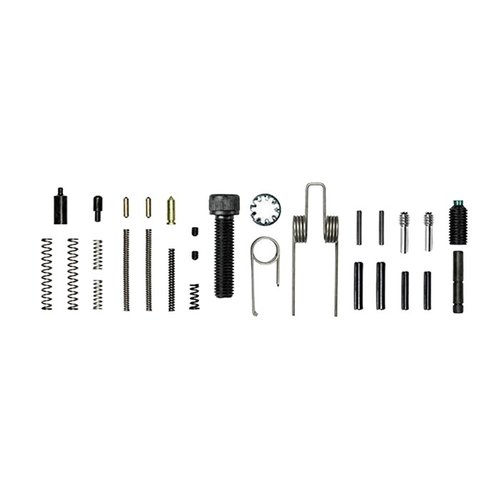 Il kit di riparazione AR15/M4E1 offre parti comuni per mantenere il tuo fucile in perfette condizioni durante il tiro, evitando imprevisti.