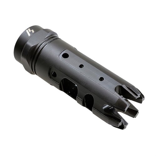 Il Mini King Comp 9mm di Strike Industries offre un design compatto e leggero, riduzione del rinculo e stabilità per colpi rapidi, ideale per carabine 9mm.
