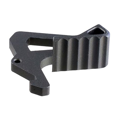 Il CHARGING HANDLE EXTENDED LATCH di Strike Industries offre una costruzione in alluminio per prevenire l'usura, un design ergonomico e un look aggressivo per il tuo AR.