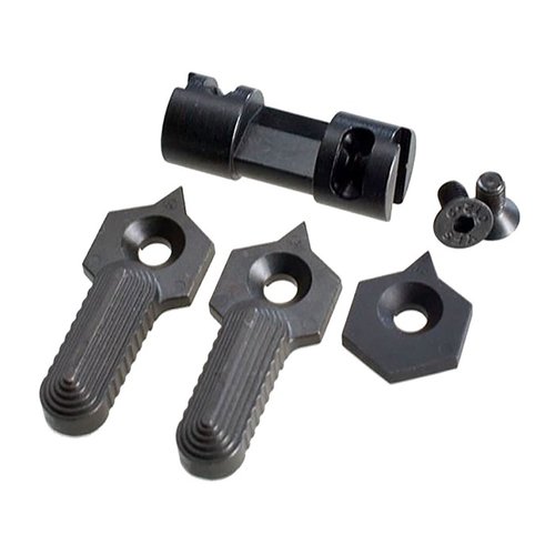 Il HEX SELECTOR SWITCH 60/90 DEGREE 3 IN 1 di STRIKE INDUSTRIES offre personalizzazione e facilità d'uso, permettendo di scegliere l'angolo del selettore per il proprio stile di tiro.
