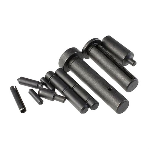 Il kit di pin Strike Industries è essenziale per assemblare lower receivers o sostituire pin e detent usurati, includendo tutti i componenti necessari.