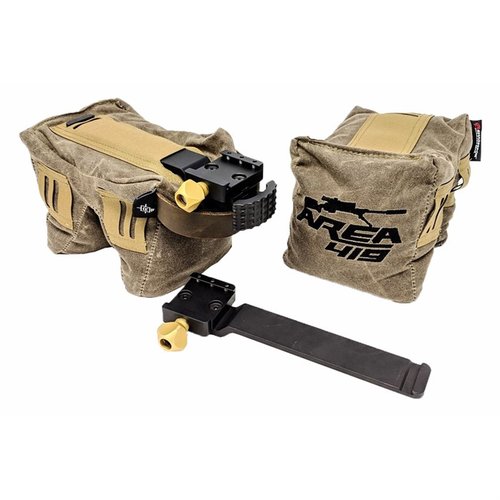 Il RailChanger Kit offre stabilità e versatilità per il tiro, con un Game Changer personalizzato e un braccio regolabile per un supporto ottimale.