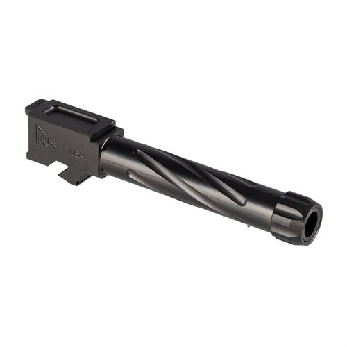 Il MATCH GRADE TWISTED THREADED BARREL per Glock® 19 offre precisione eccezionale grazie all'acciaio inossidabile di alta qualità e finiture premium.