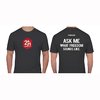 AR15.COM 2A ABSOLUTIST T-SHIRT LARGE GRIGIO