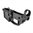 Ricevitore inferiore AR-15 MIKE-45 45 ACP in billet, stripped, nero