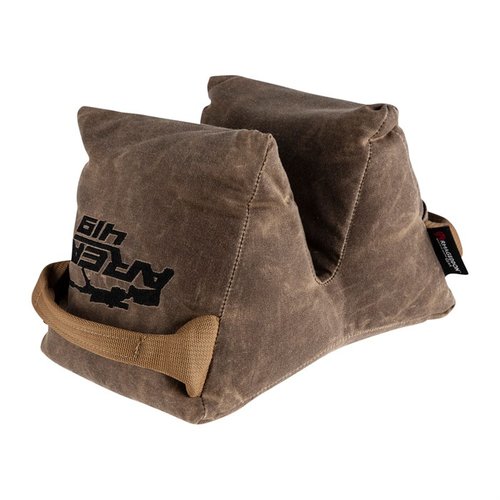 Il Waxed Canvas RailChanger OG offre pannelli tagliati al laser per una perfetta adattabilità, utilizzabile come sacco barricata o montato sul fucile per transizioni rapide.