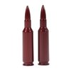Le AMMO SNAP CAP DUMMY ROUNDS A-ZOOM in alluminio offrono una simulazione realistica per praticare il caricamento, lo scaricamento e il dry firing, migliorando le abilità di tiro.