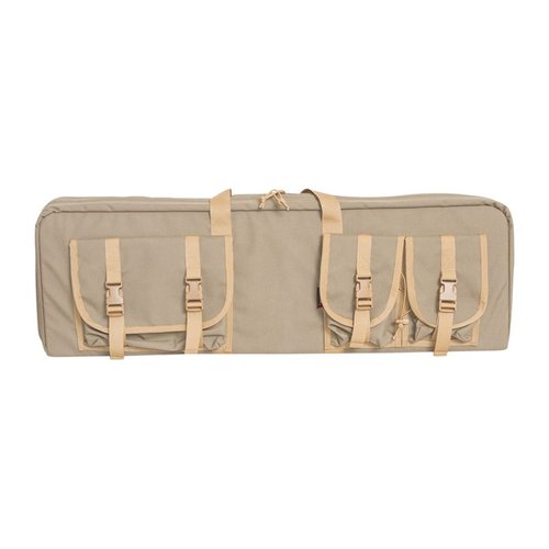 La Perfect Carbine Case di Armageddon Gear offre protezione per armi e ottiche, con tasche multiple e spallacci regolabili, perfetta per il trasporto al poligono.