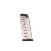 Caricatore 10 colpi per Glock® 43X/48, resistente agli urti, facile da smontare, corpo traslucido per controllare le munizioni, con garanzia a vita.
