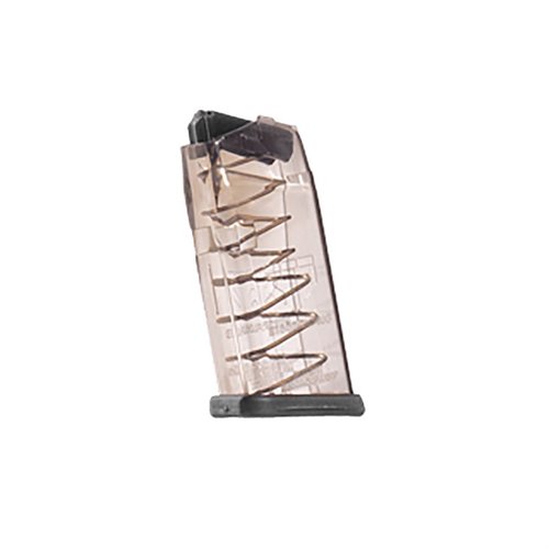 .45 MAG per Glock® 21, 30, 41, disponibile in diverse capacità, resistente agli urti e agli agenti chimici, con design ergonomico e garanzia a vita.