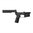 Ricevitore inferiore AR-15 semi-completo Rebellious Stripes nero