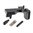 AR-15 ABC/R V3 fermo otturatore con rientranze nero