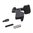 AR-15 ABC/R V3 Fermo otturatore a bias anteriore zigrinato, nero
