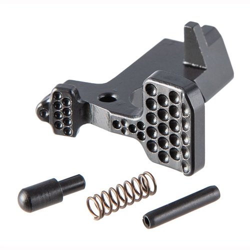 L'AR-15 ABC/R V3 offre un paddle superiore angolato e un paddle inferiore più grande per un accesso facilitato, progettato per l'uso con rilascio ambidestro.