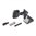 Fermo otturatore AR-15 ABC/R V3 con bias anteriore, dimples, nero