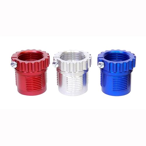 I Bushings Spline Drive Breech Lock permettono un'installazione rapida e precisa dei dies, con un design colorato per una facile identificazione e senza anelli di bloccaggio.