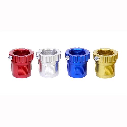 I Bushings Spline Drive Breech Lock permettono un'installazione rapida e precisa dei dies, con codifica a colori per una facile identificazione e senza anelli di bloccaggio.